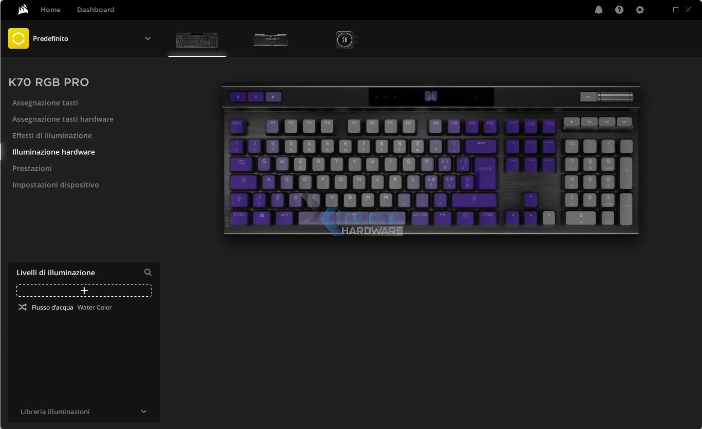 iCUE K70 RGB PRO 7 33e30